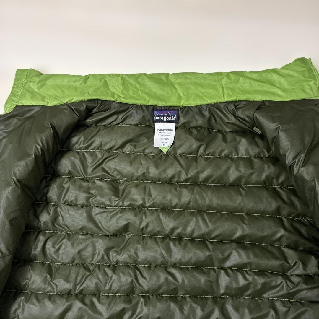 パタゴニア 2008年 M ダウンセーター ゲッコーグリーン
