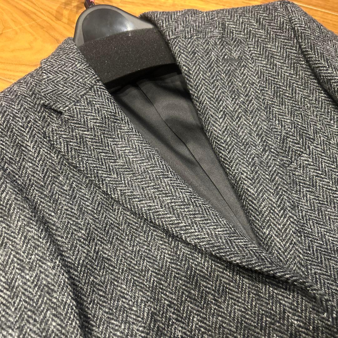 Harris 【新品】ハリスツイード／FACE MIX ヘリンボーン ジャケット