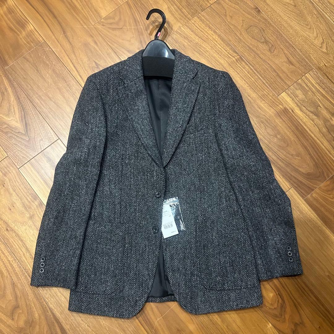 Harris 【新品】ハリスツイード／FACE MIX ヘリンボーン ジャケット
