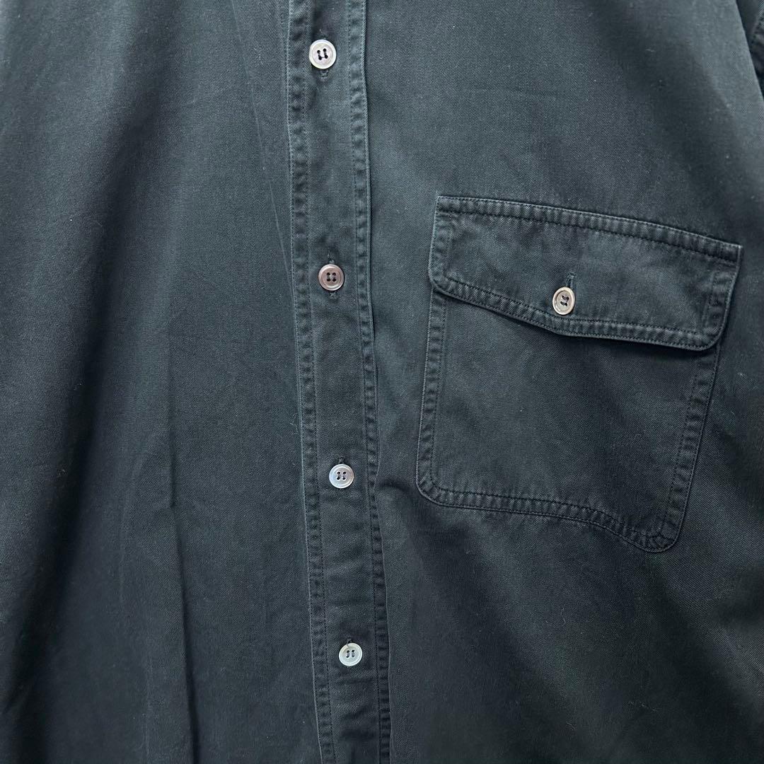 名作】田中オム コムデギャルソンオム 銀タグ 製品染め ワイドシャツ