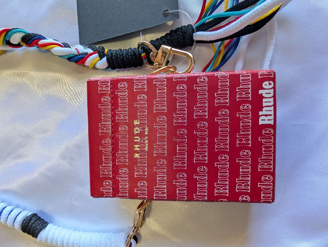 新品未使用　Rhude ショルダーバッグ 編み込みストラップ