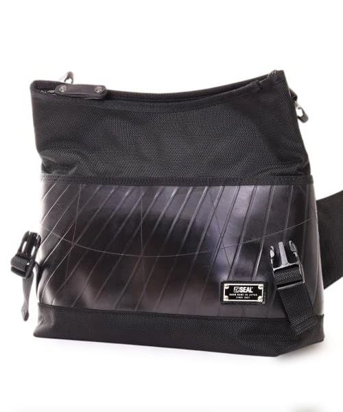【現行品】SEAL（シール）デザイナーズウエストバッグ 黒
