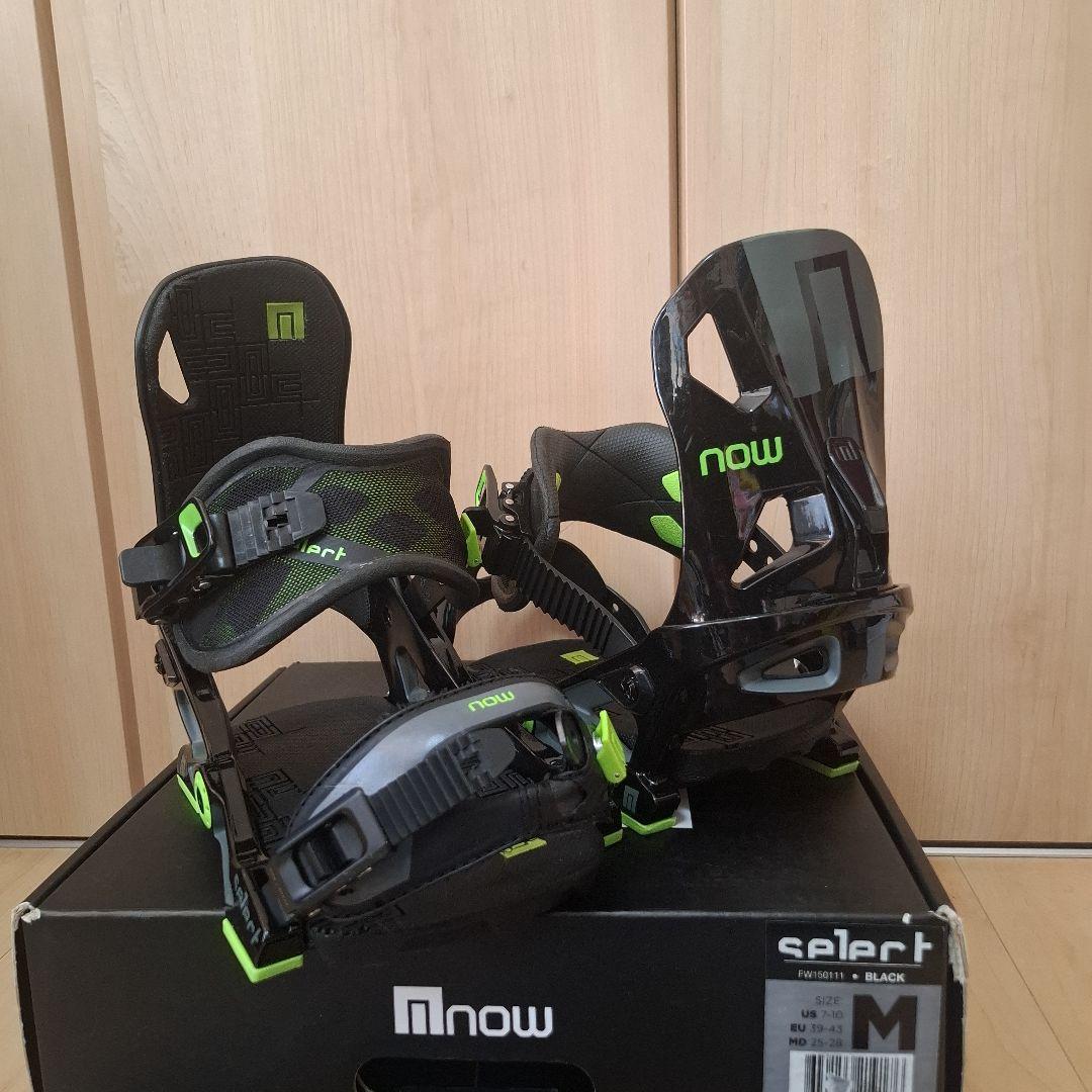 NOW Select スノーボード バインディング ナウ セレクト Mサイズ