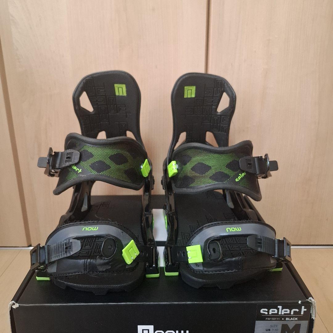 NOW Select スノーボード バインディング ナウ セレクト Mサイズ