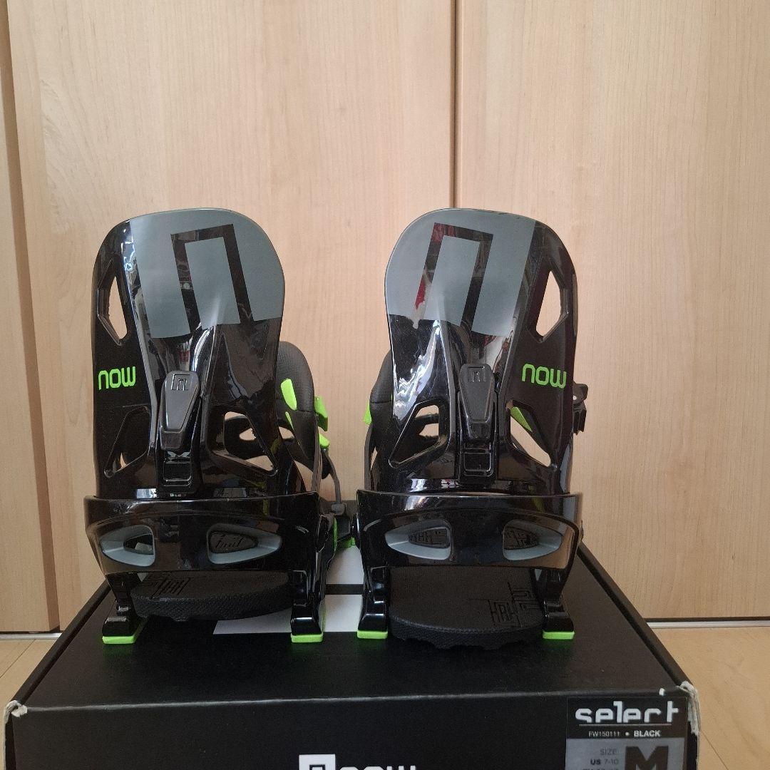 NOW Select スノーボード バインディング ナウ セレクト Mサイズ