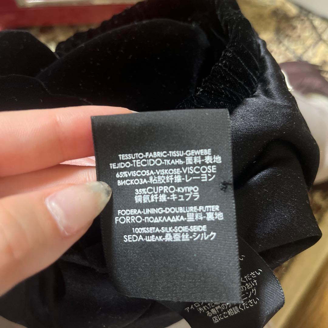 SAINT LAURENT PARIS サンローランパリ ベロア　ベレー帽