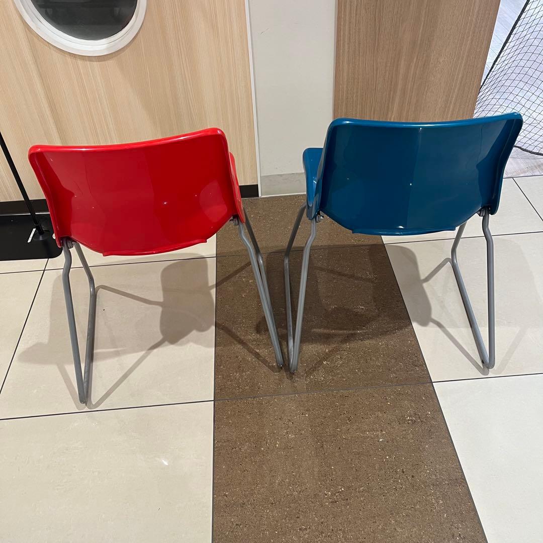 IKEA SNILLE 廃盤チェア ミッドセンチュリーブルー