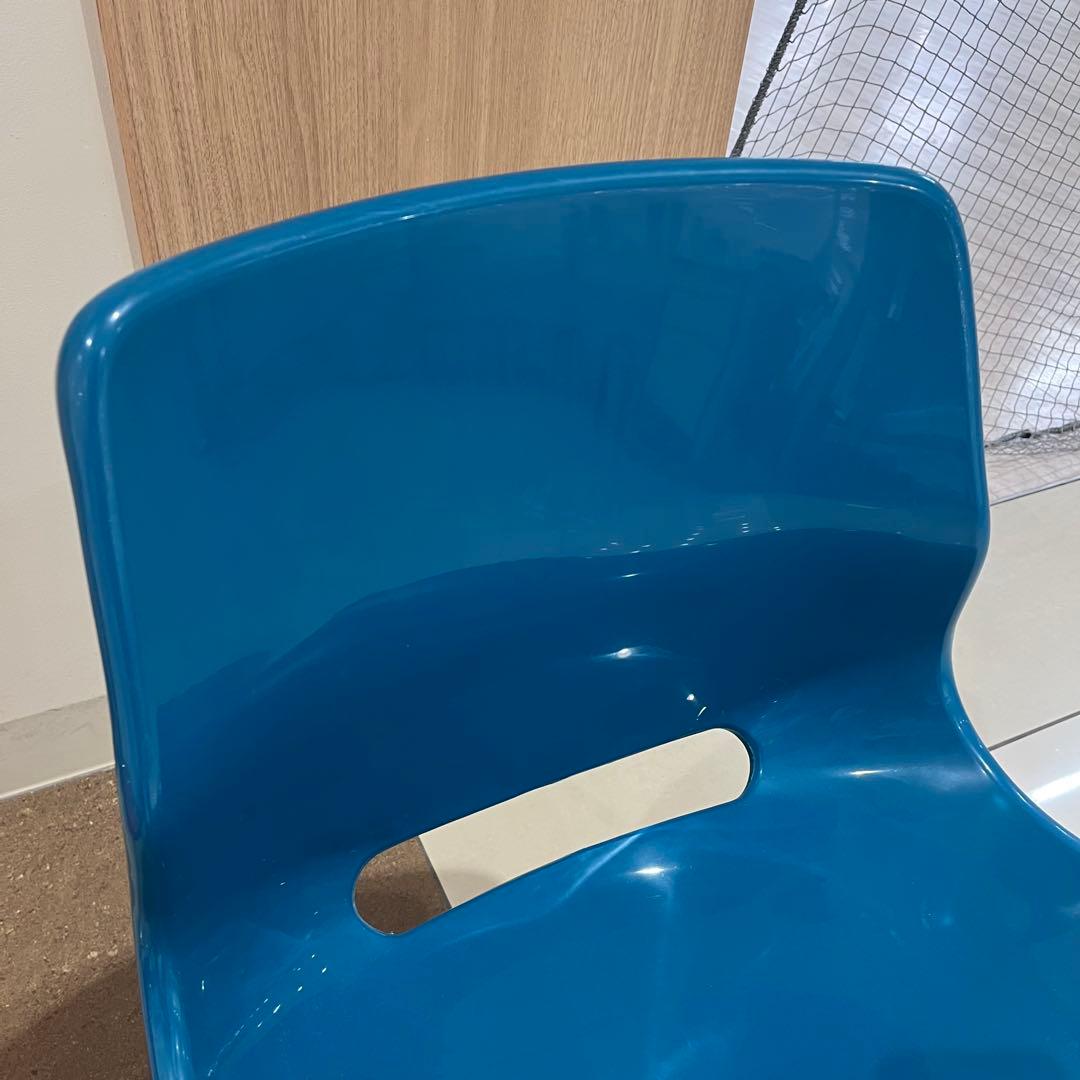 IKEA SNILLE 廃盤チェア ミッドセンチュリーブルー