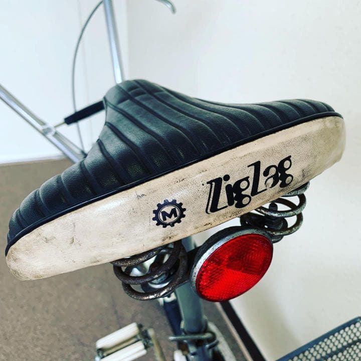 ミヤタ zigzag 70's 昭和レトロ折りたたみ 味わい抜群 近県配達込み