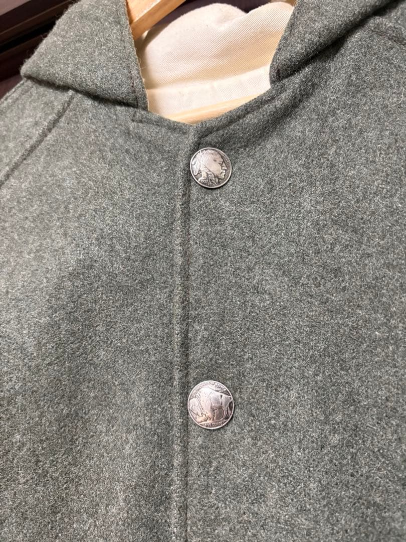 スクーカム メルトンハーフコート