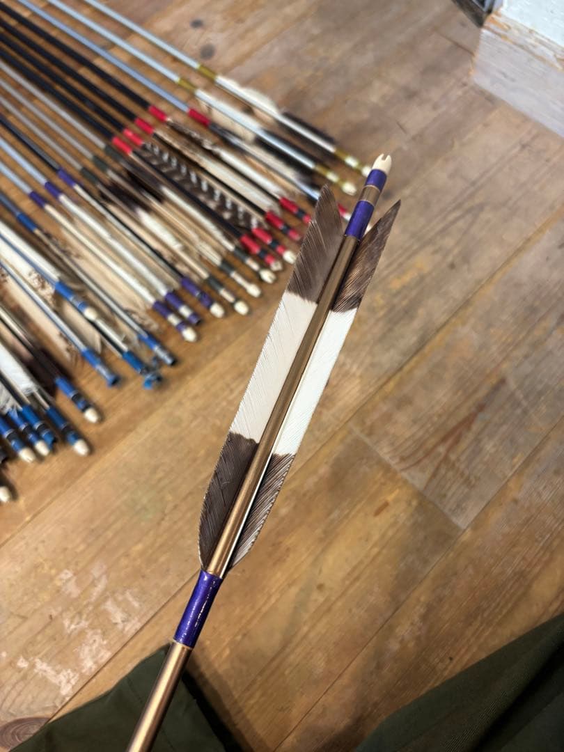 弓道ジュラ矢74本セット