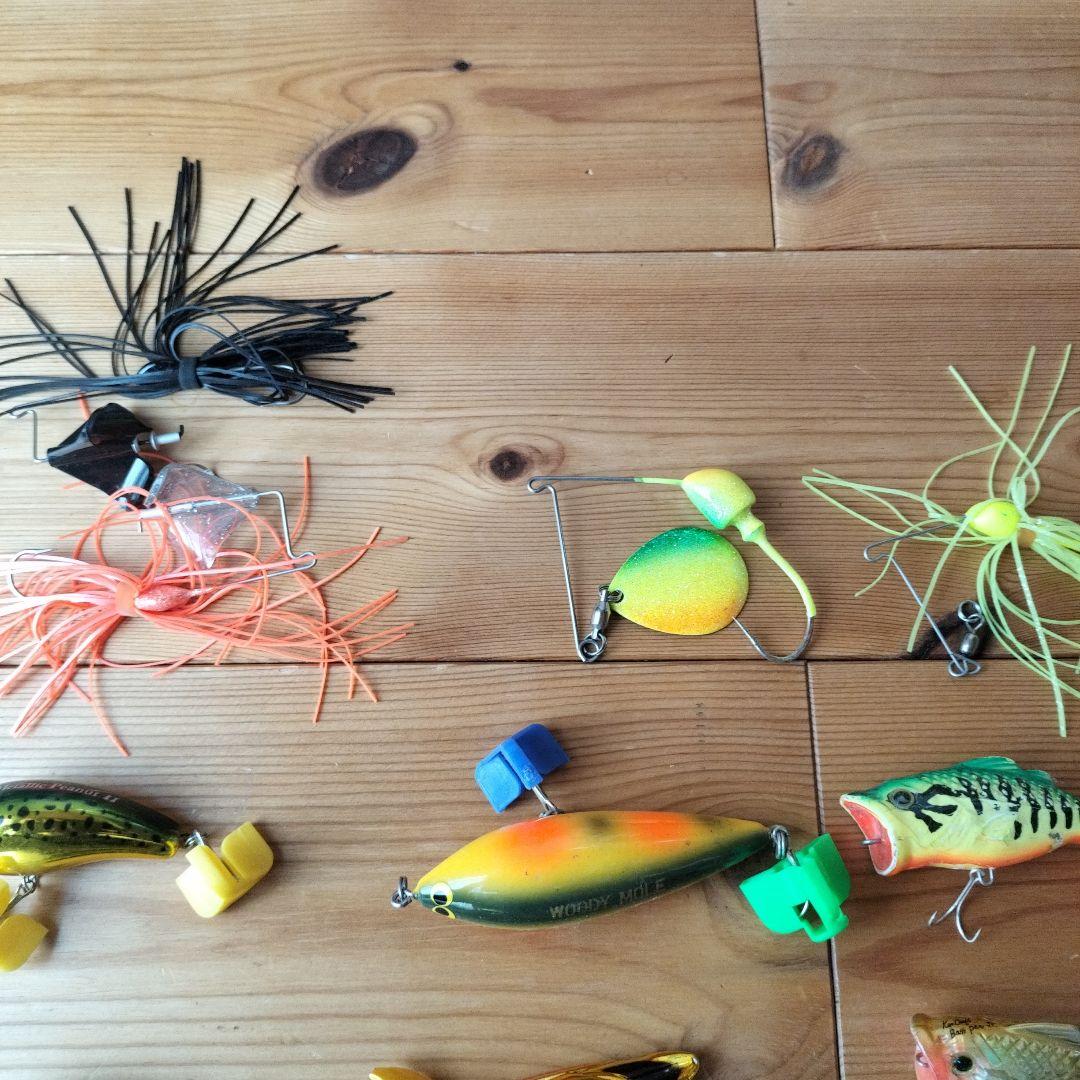 ブラックバス、管釣り、本流ルアー ２９プラスα