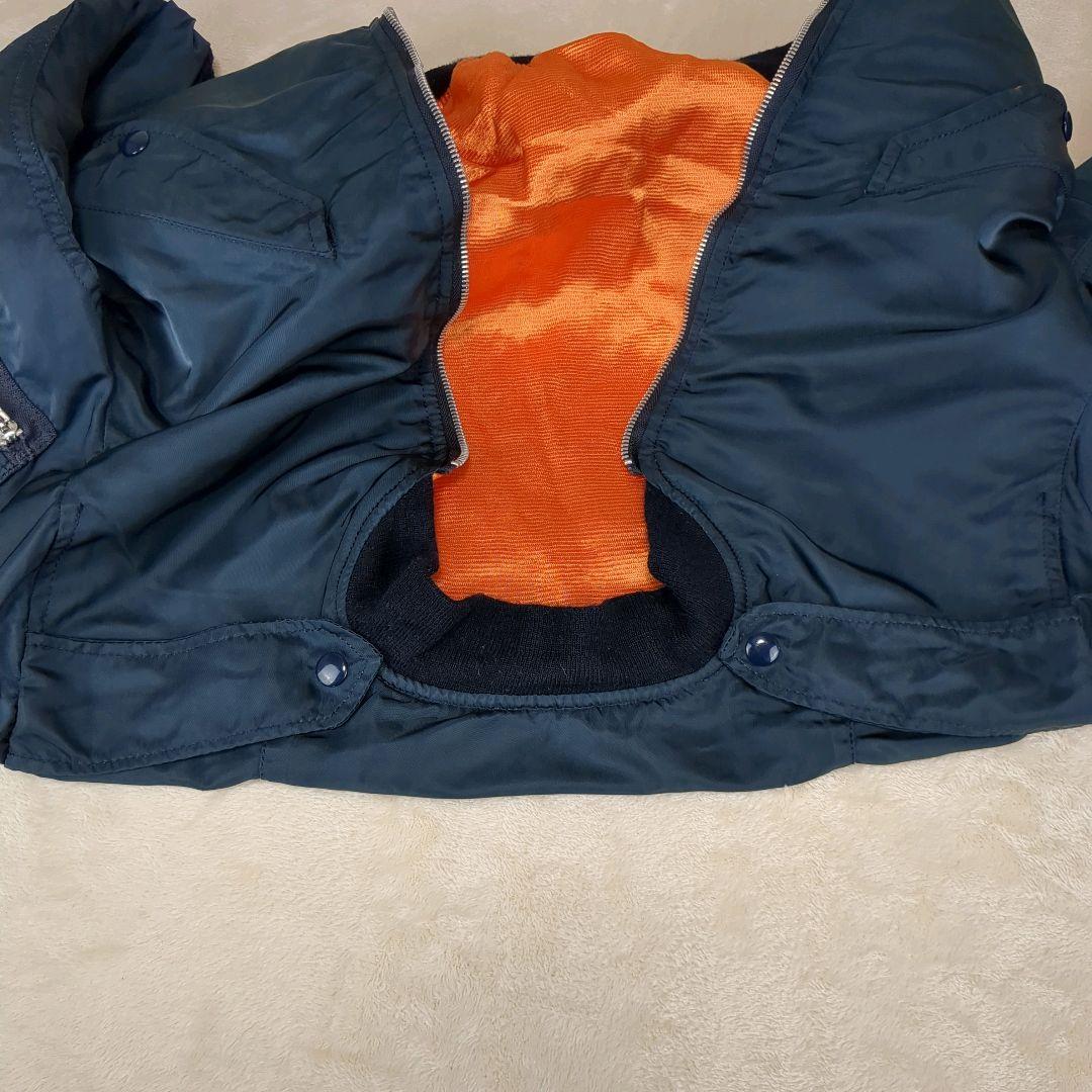 80s アルファ Lー2B エアフォースブルー USA製 短丈