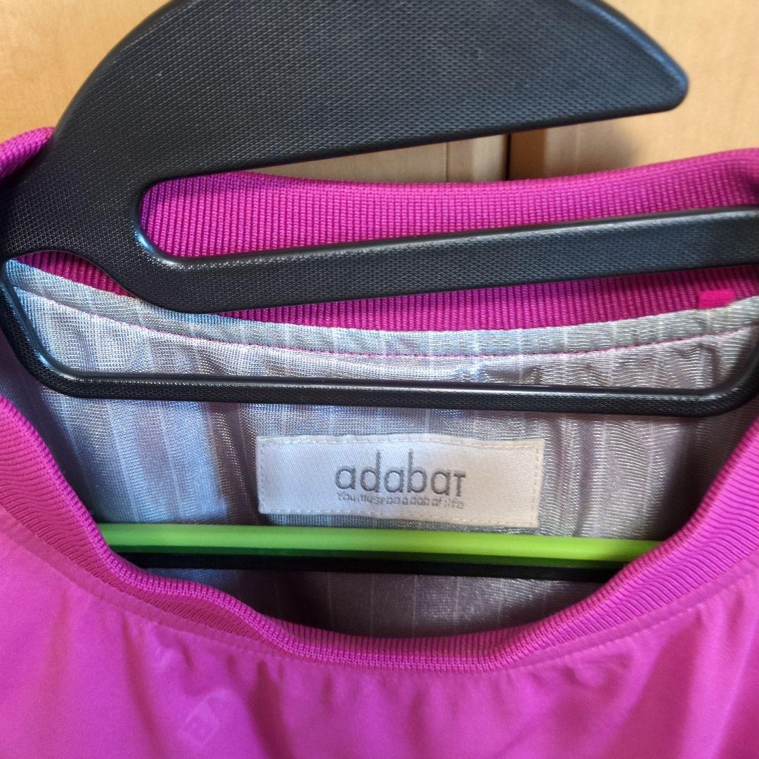 adabat ピンク ジャケット サイドポケット付き 新しい