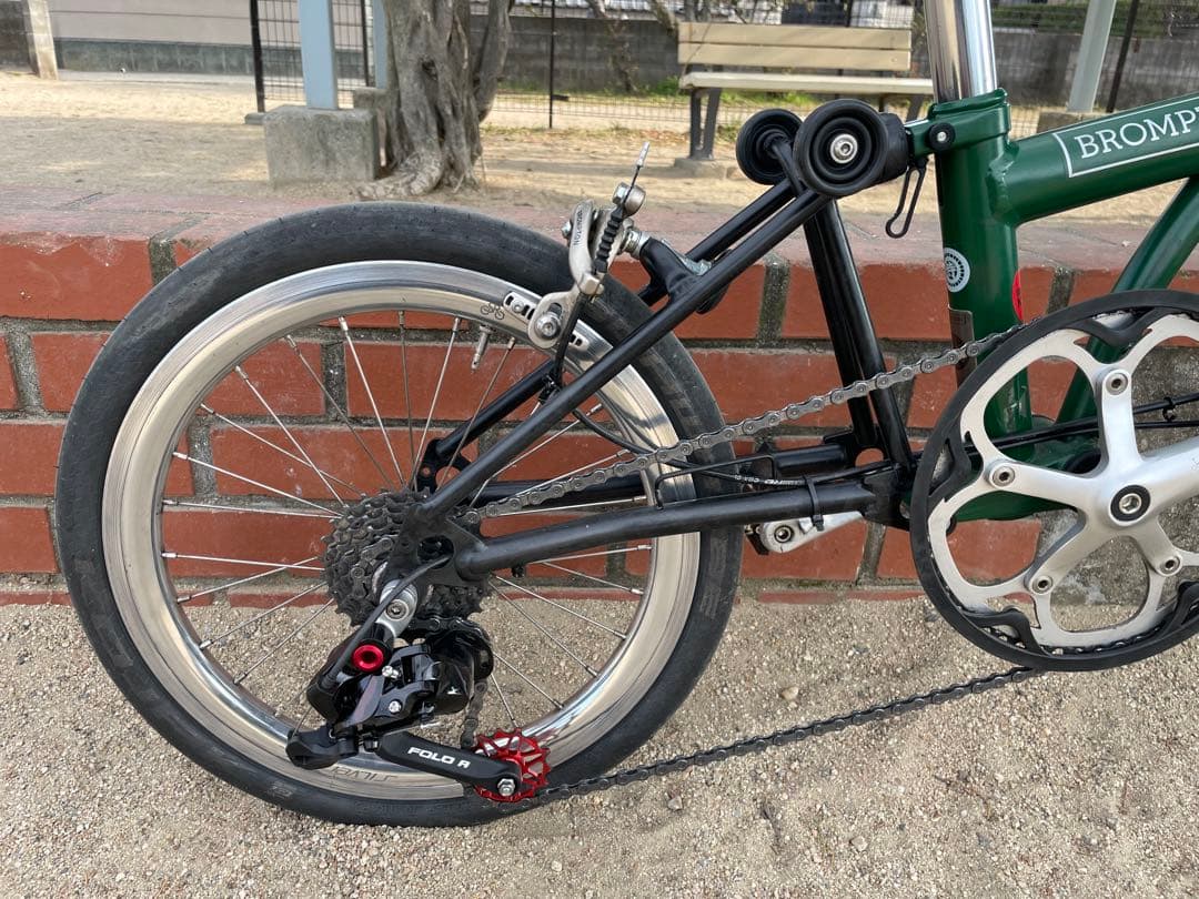 ブロンプトン外装7速カスタム