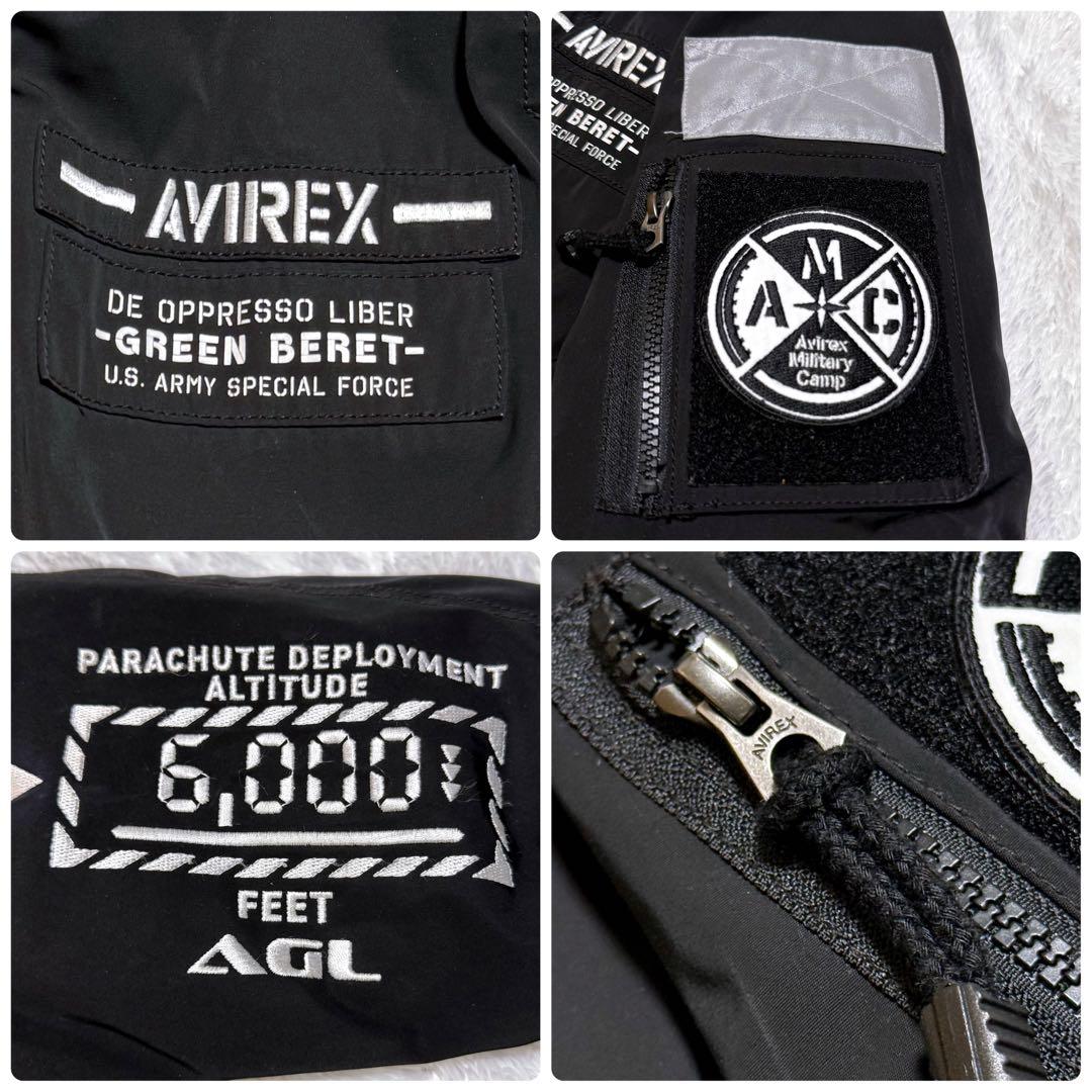 AVIREX ミリタリージャケット GREEN BERET DROP ZONE