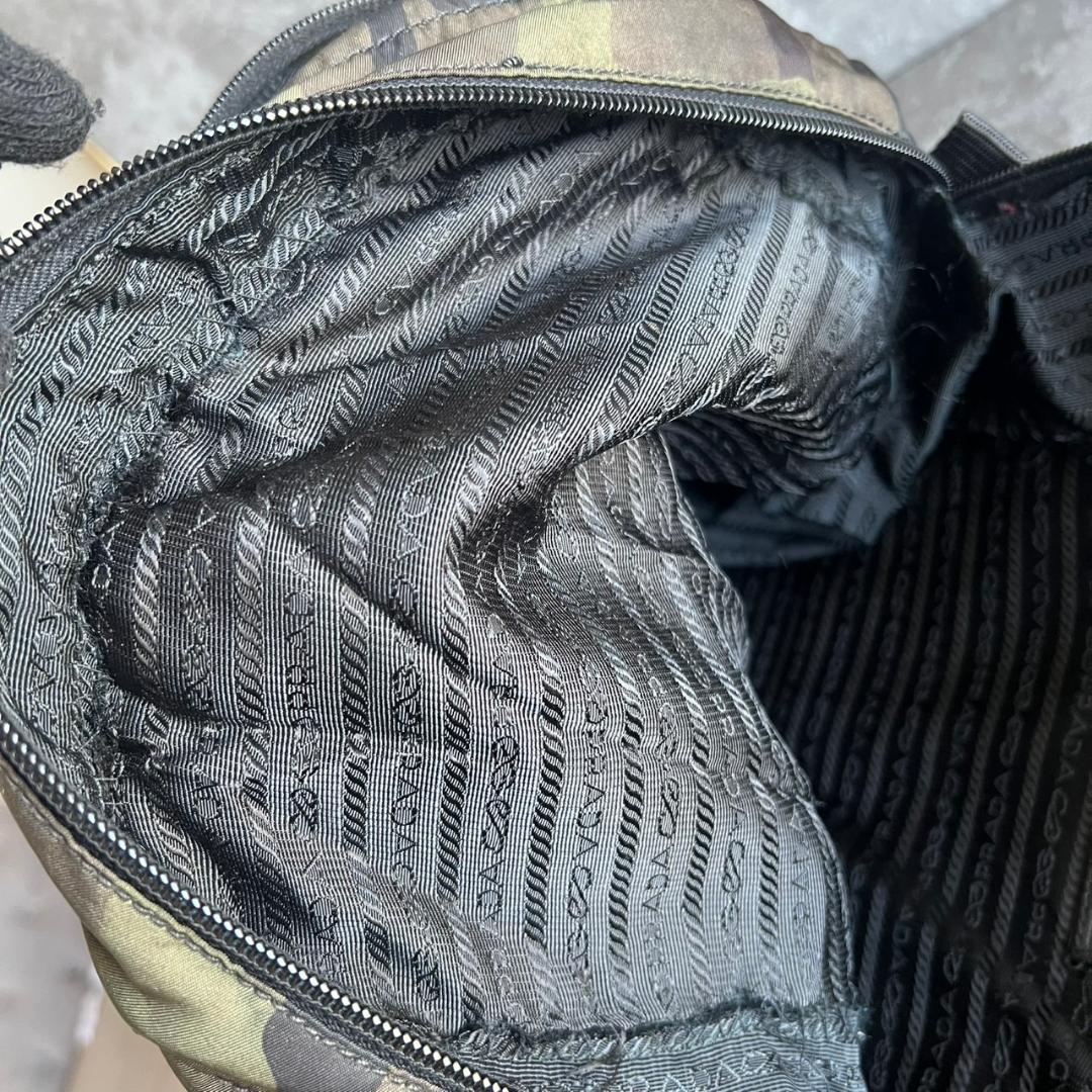 ⭐️PRADA⭐️プラダ ナイロン リュックサック カモフラ 迷彩柄 V135