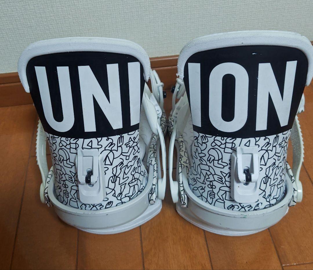 UNION MILAN サイズM スノーボードビンディング ホワイト