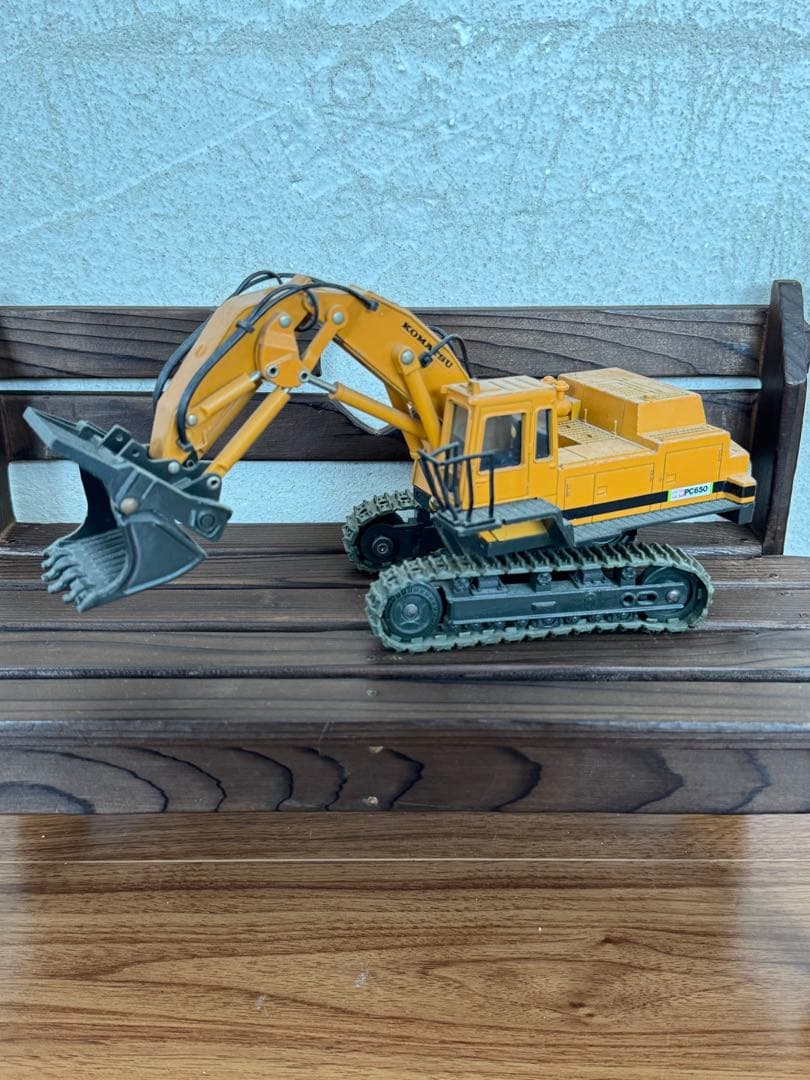 KOBELCO模型 ロングアーム解体機3台他 重機模型9台 合計12台セット