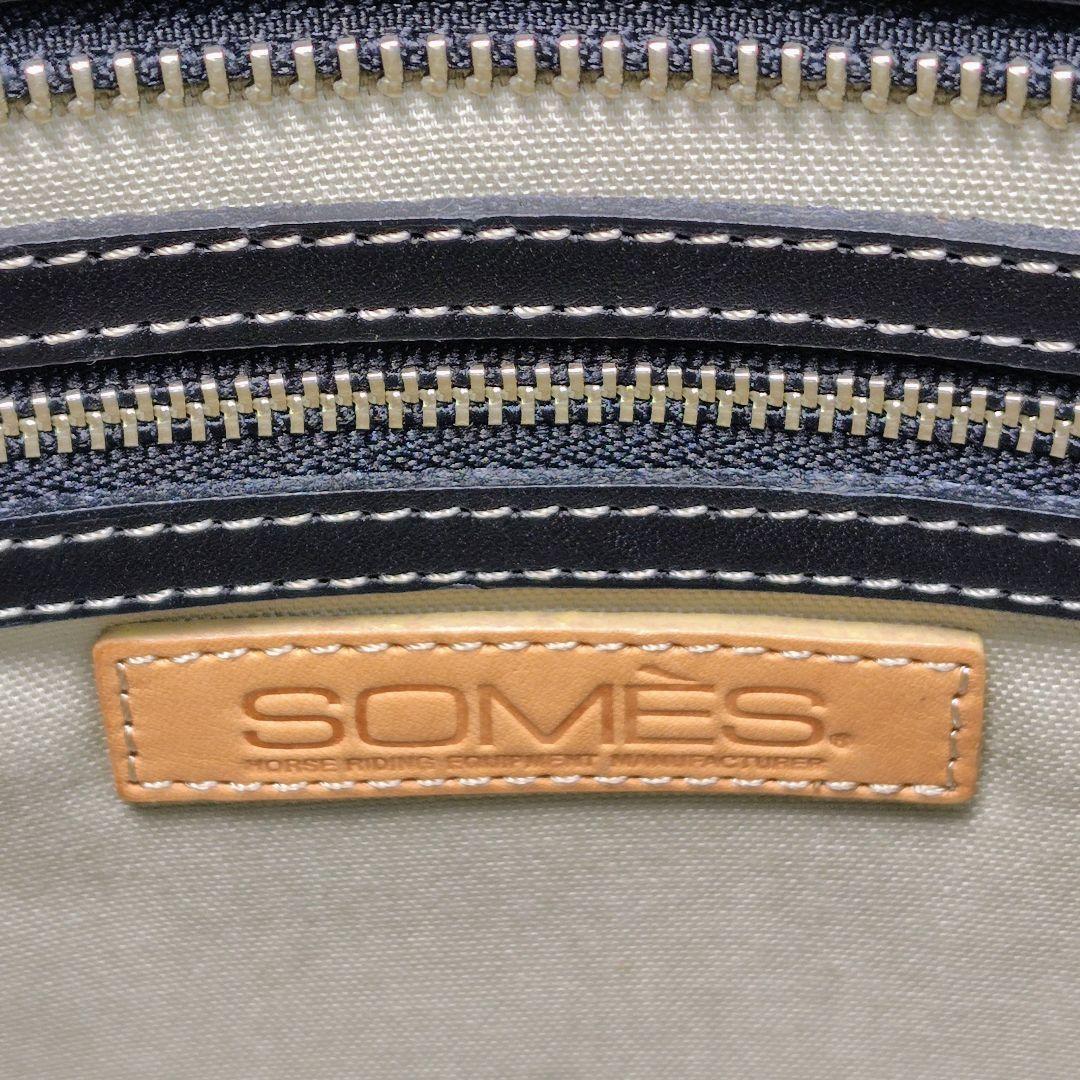 【美品】SOMES SADDLE ソメスサドル 本革 ショルダーバッグ 美品