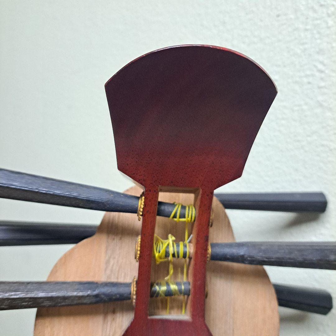 ゆちさま専用◆三味線スタンドと三味線本体セット レトロ