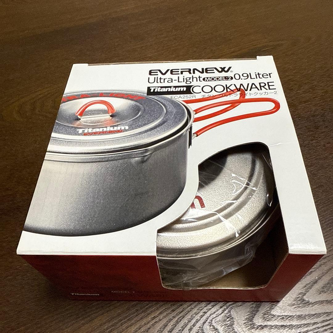 エバニュー Evernew チタンウルトラライトクッカー2 0.9L