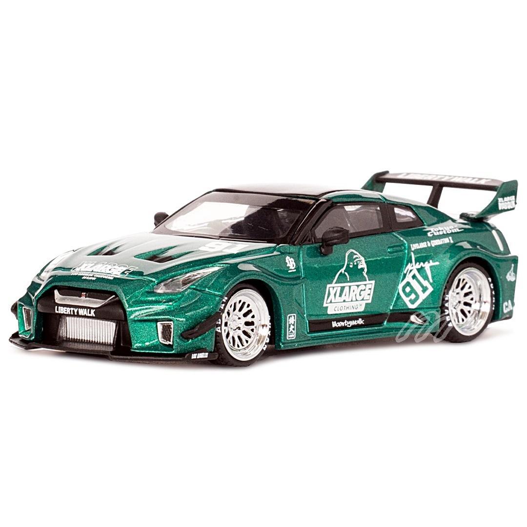 MINIGT LBWK × XLARGE GT NISSAN 35GT グリーン - メルカリ