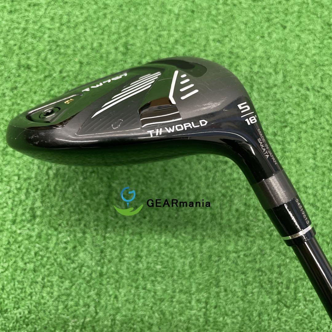 25.ツアーワールド TW757 フェアウェイウッド5番 ヴィザードTW757R