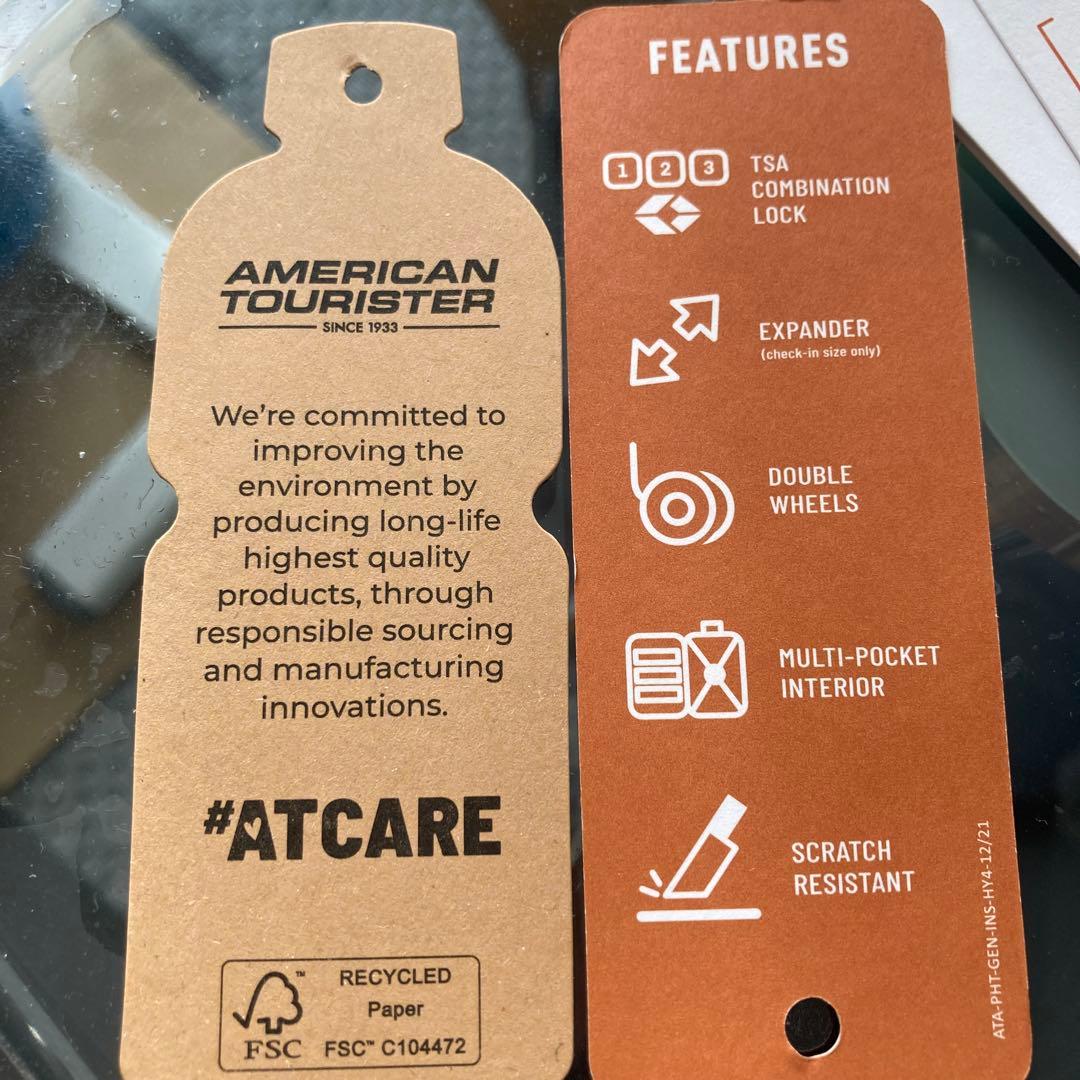 アメリカンツーリスター　スーツケース　Hundo　スピナー68 拡張付　Mサイズ