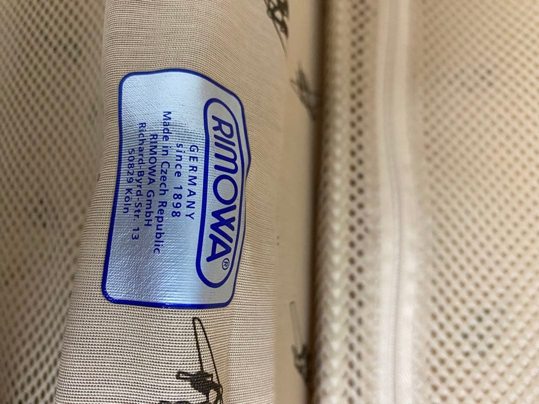 リモワ×ユナイテッドアローズ　別注　スーツケース　エクリュ　86L