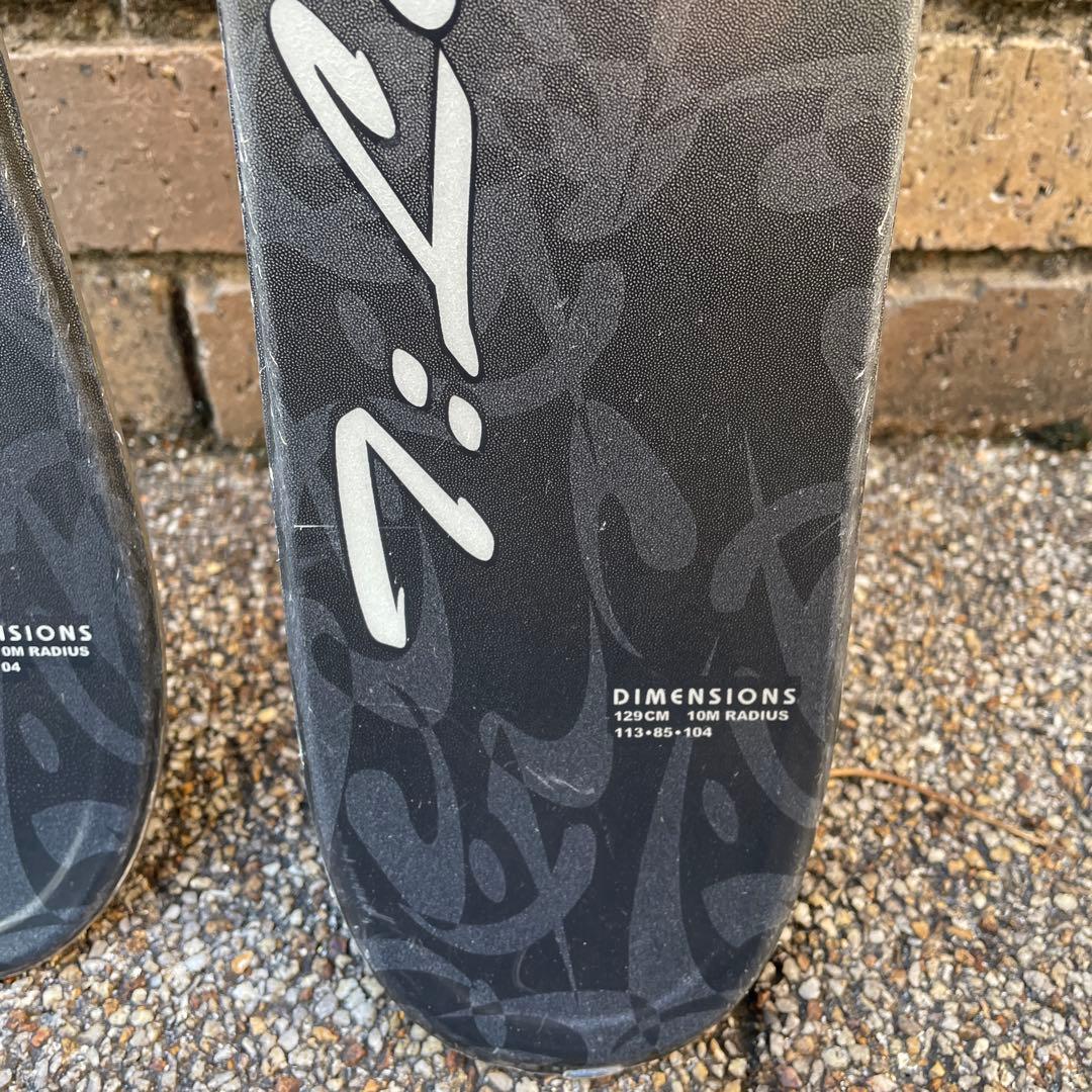 K2 T NINE129cm DIMENSIONSスキー板　ケーツースキー板