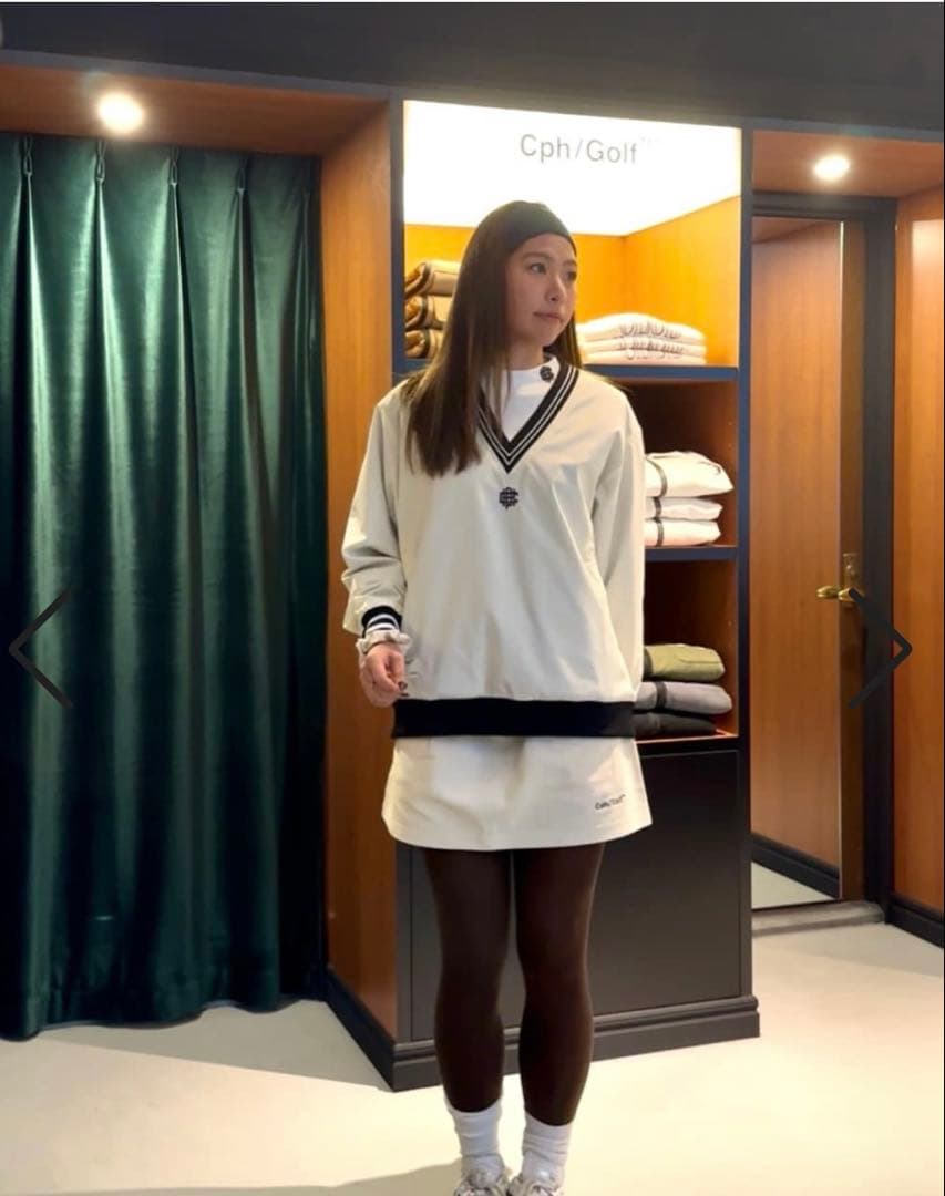 CPH/GOLF Vネックピステ レディース S