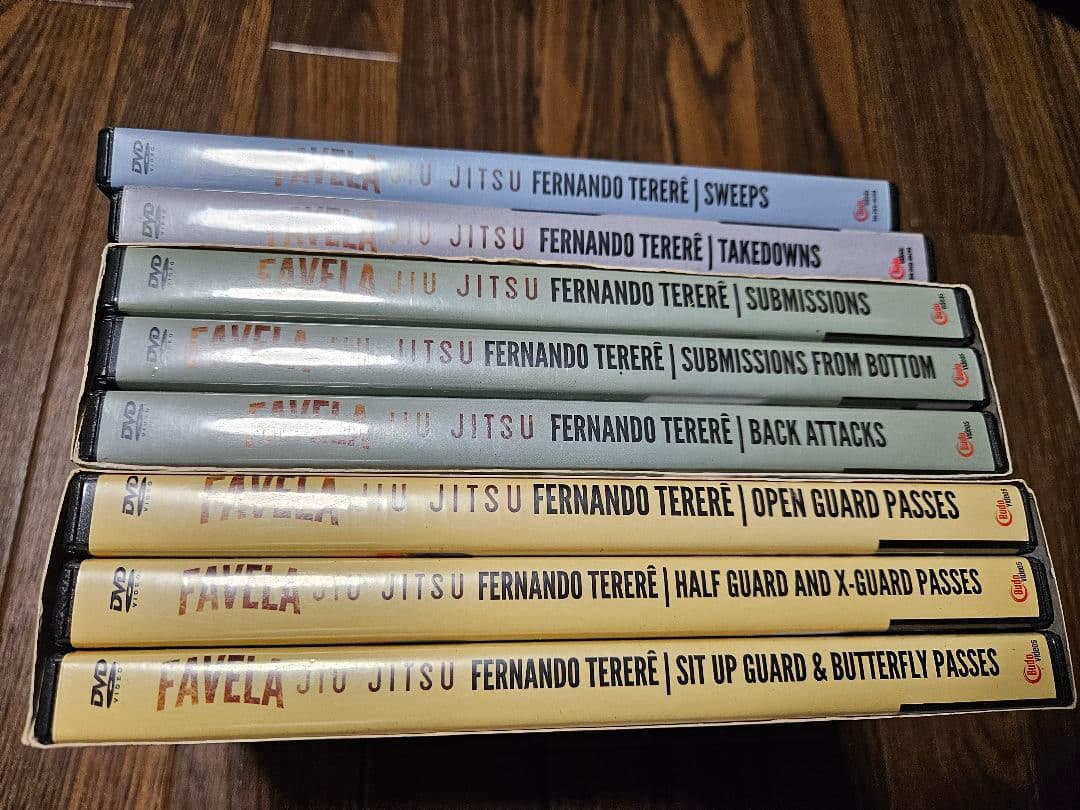 ブラジリアン柔術 DVD FAVELA JIU JITSU コンプリートセット