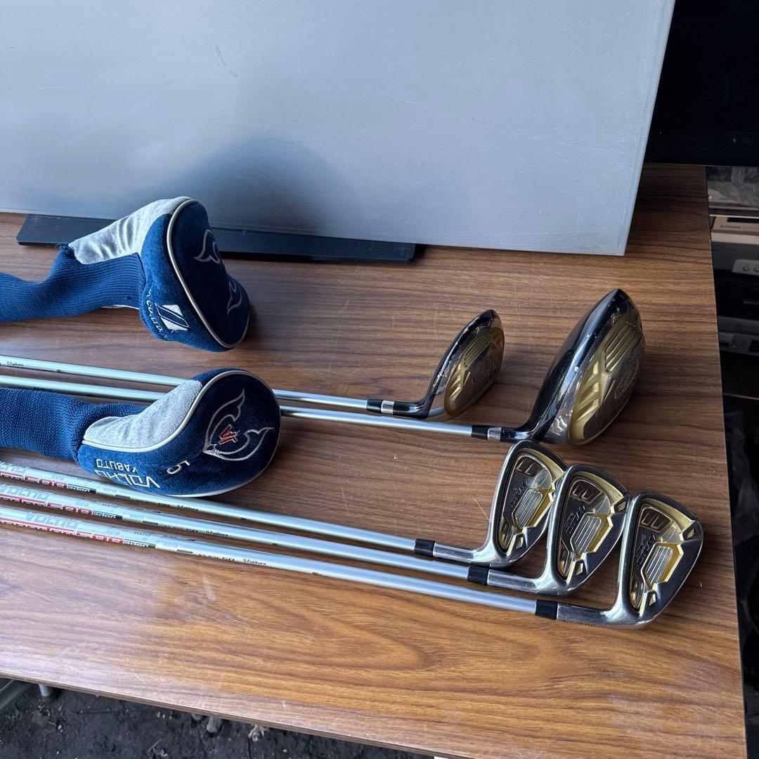 カタナゴルフボルティオKABUTOフルセットキャディ−バック付き