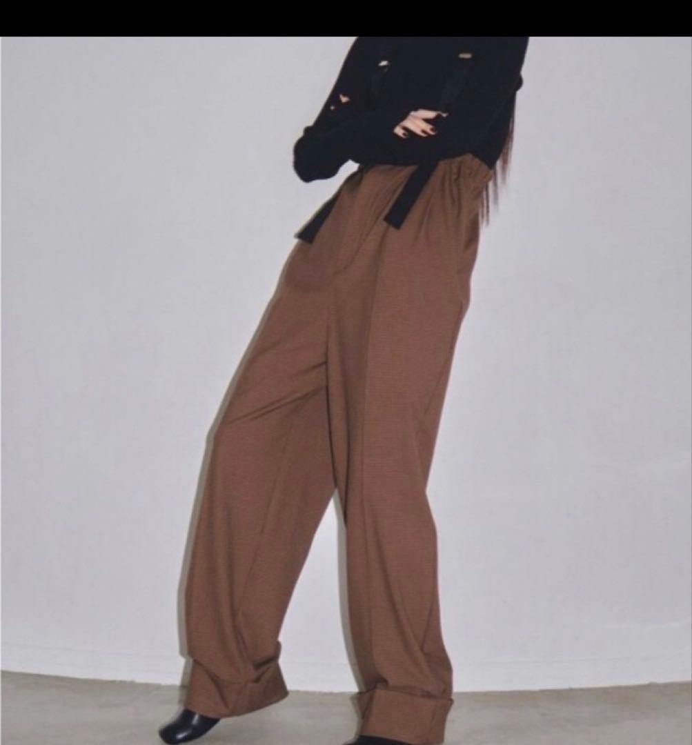 トゥデイフルサスペンダーハイウエストパンツ ボトムス 36