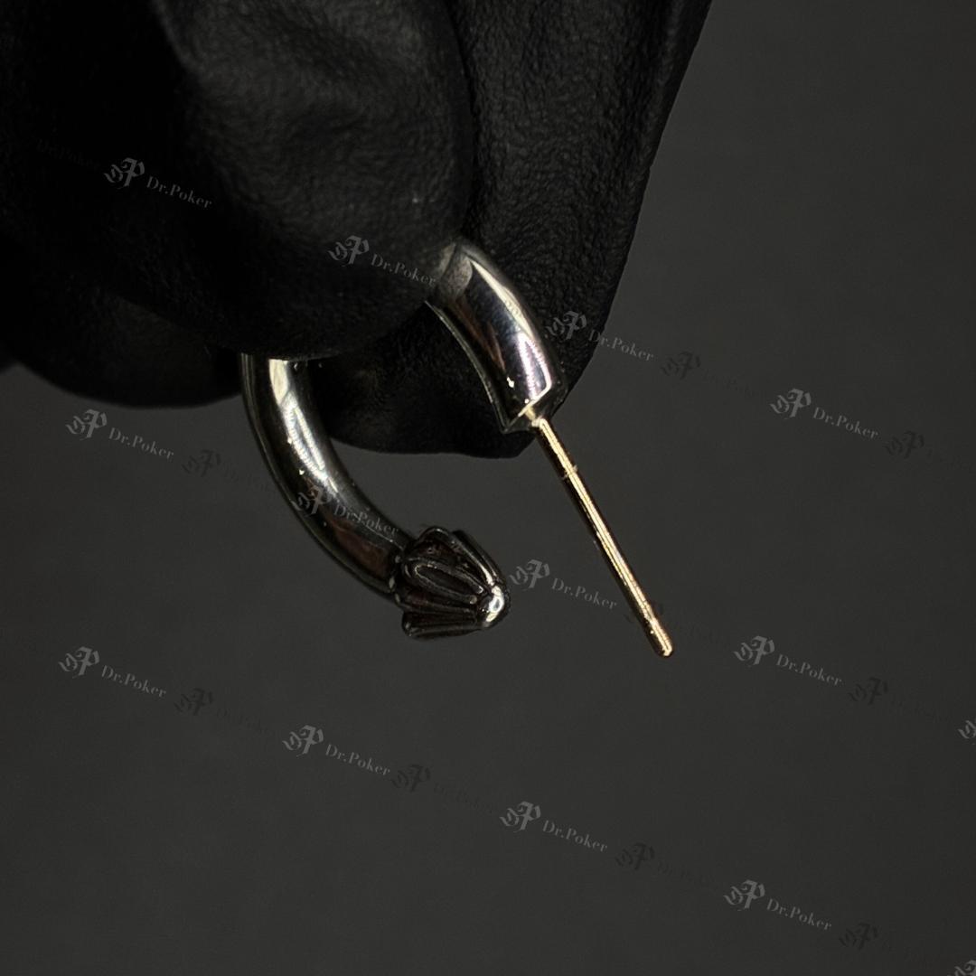 【新品】Chrome Hearts プレーン フープ ピアス