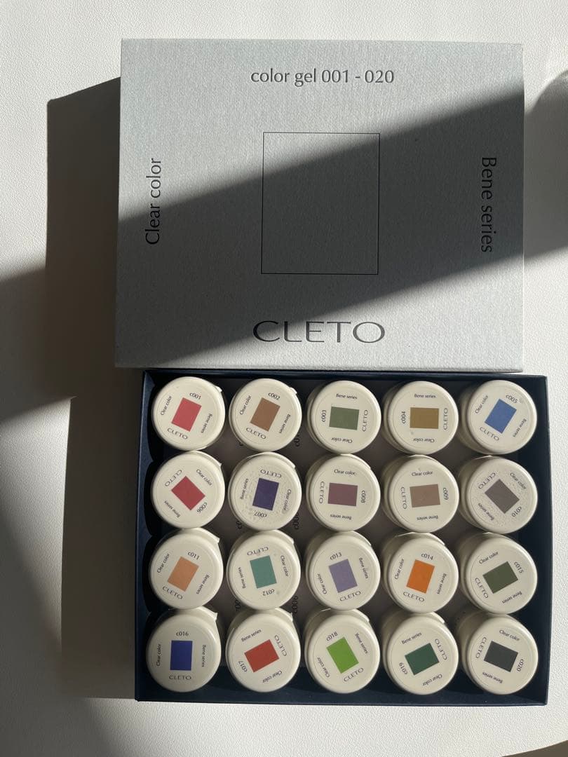 CLETO Bene series color gel set20色