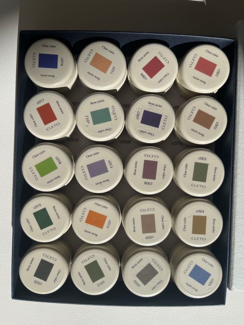 CLETO Bene series color gel set20色