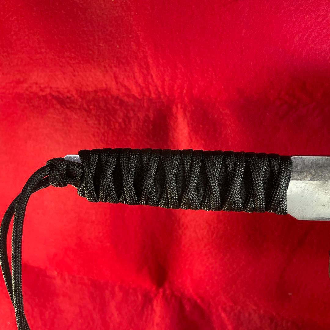 日本刀　残欠　ナイフ　⑫ フルタング　バトニング　キャンプ　アウトドア　焚き火