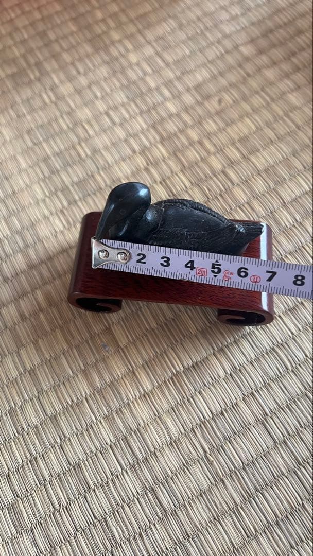 骨董晝道古銅製 水鳥鎮紙 - メルカリ