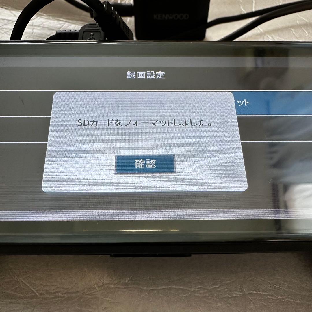 KENWOOD ドライブレコーダー DVR-EM4700中古品難あり
