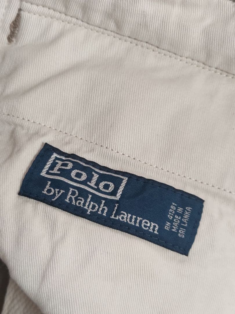 00' ラルフローレン カーゴパンツW32L30 ダメージ加工RRL