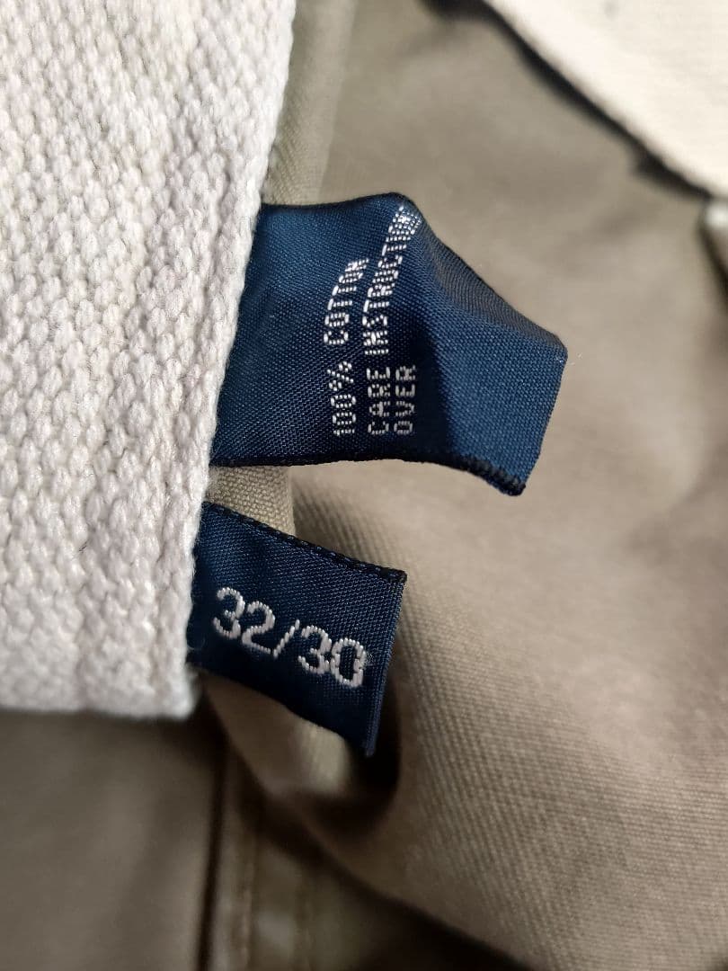 00' ラルフローレン カーゴパンツW32L30 ダメージ加工RRL