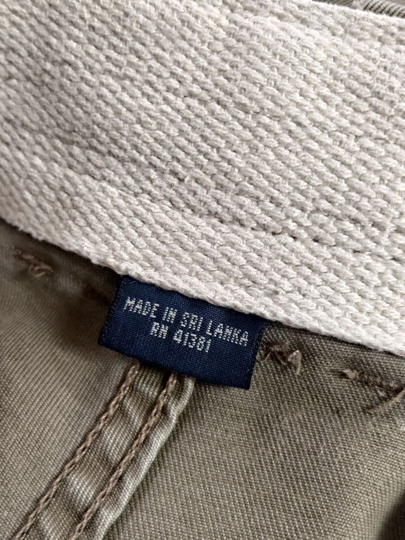 00' ラルフローレン カーゴパンツW32L30 ダメージ加工RRL