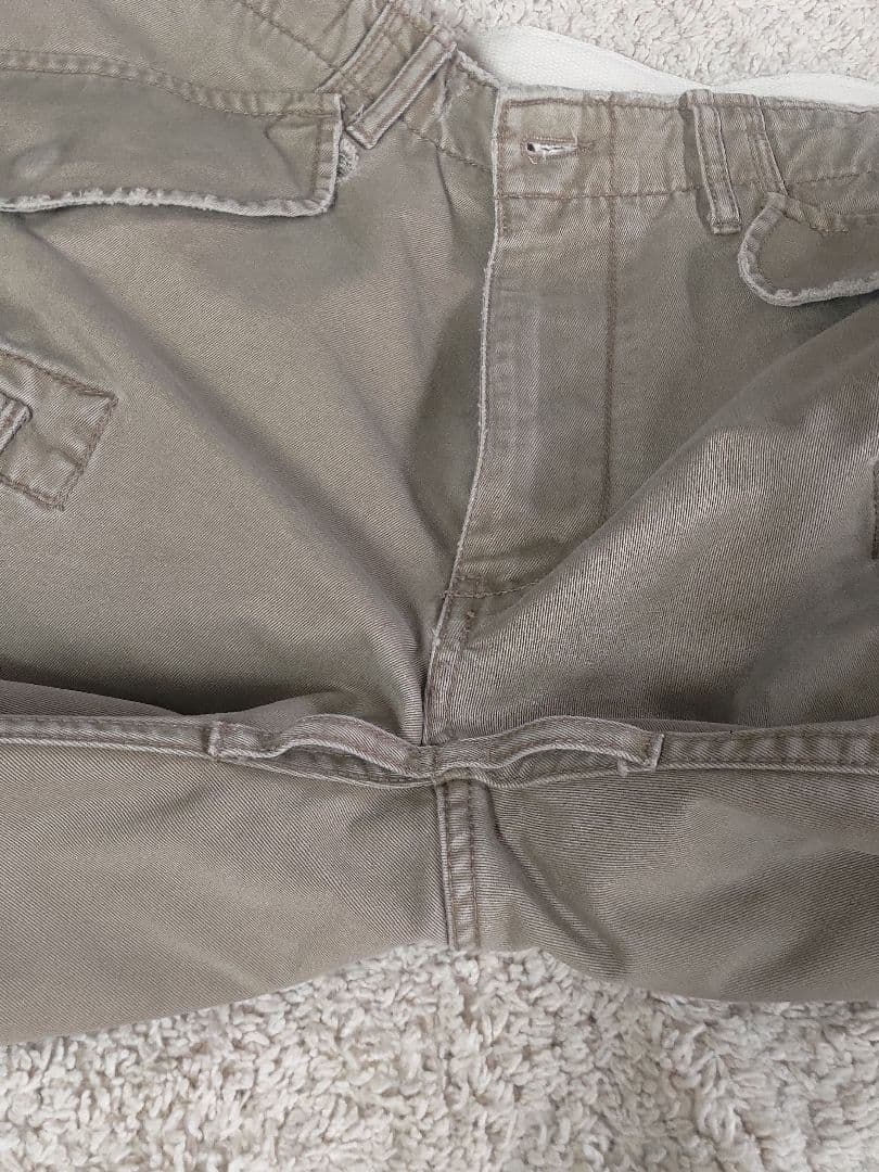 00' ラルフローレン カーゴパンツW32L30 ダメージ加工RRL