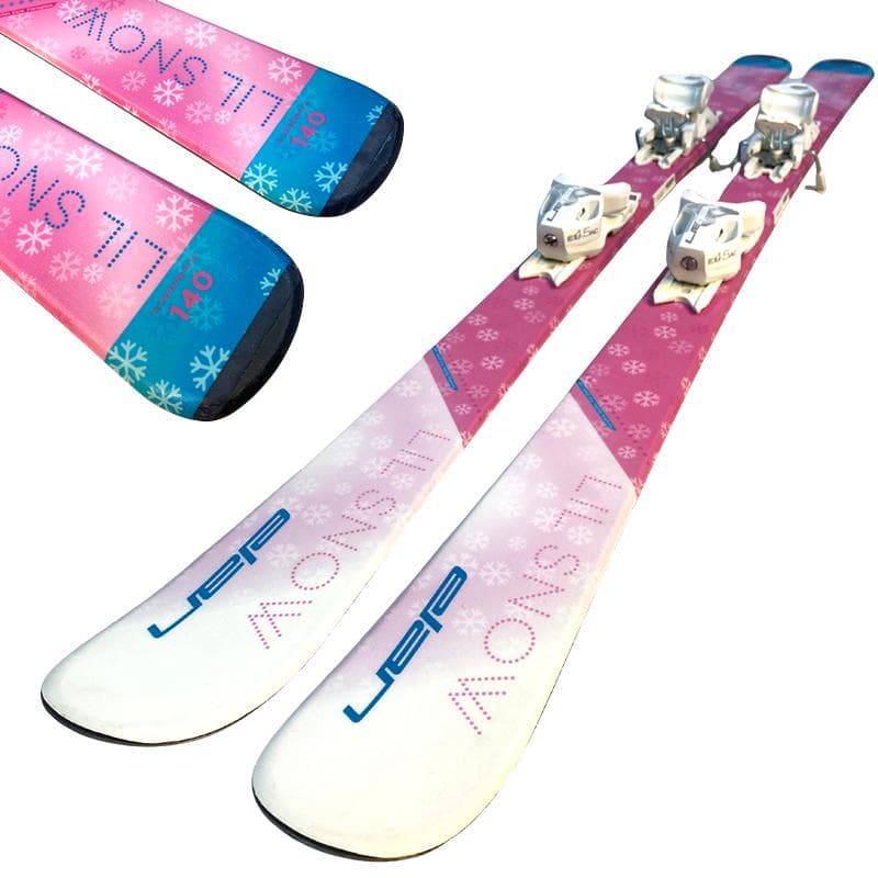 スキー板 エラン ELAN LIL SNOW 140cm ピンク ジュニア 子供 - メルカリ