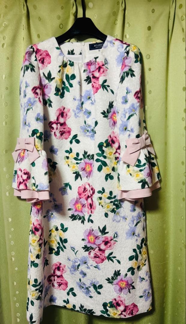 エムズグレーシー　ワンピース　白