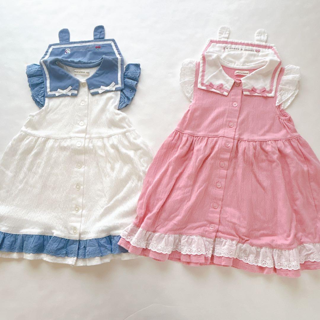 【クーラクール】ワンピース♡カーディガン18点まとめ売り100cm