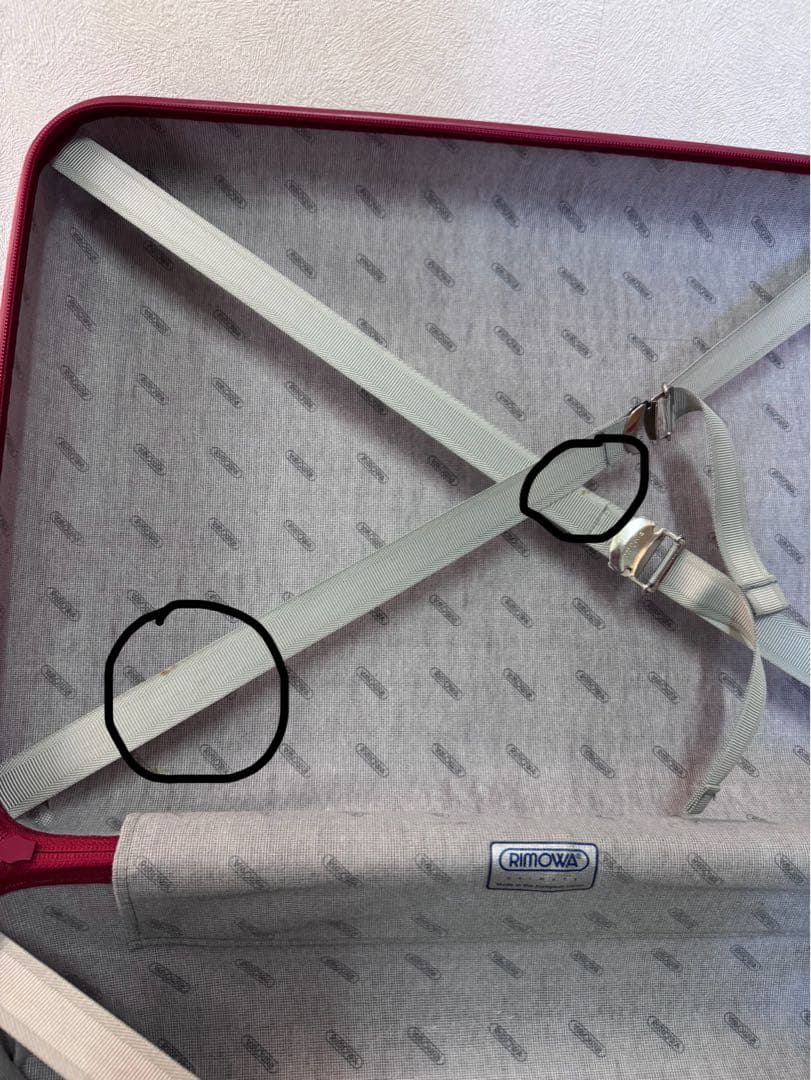 リモワ　サルサ　35L 赤　2輪