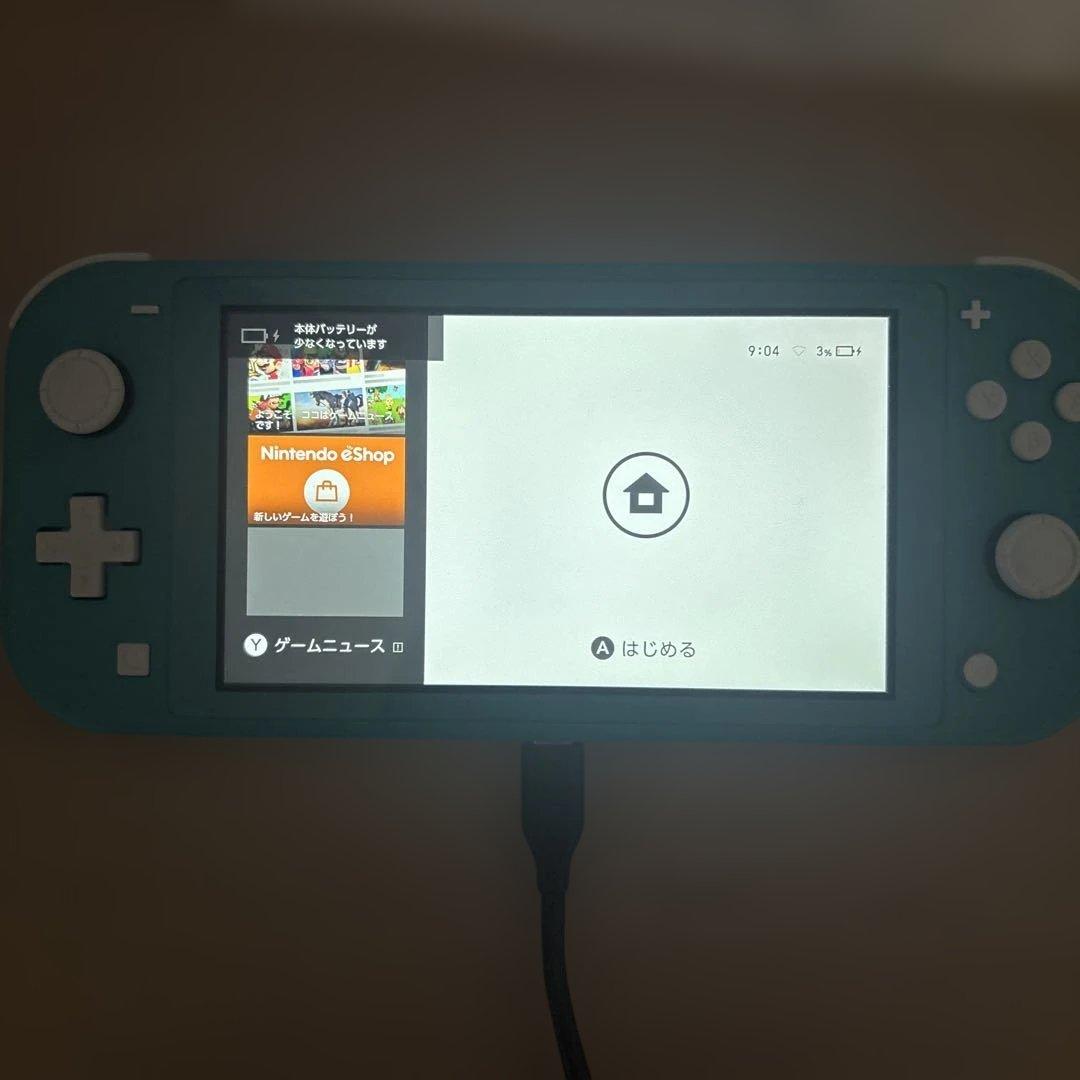 Nintendo Switch Lite 本体 ターコイズ 動作確認済み